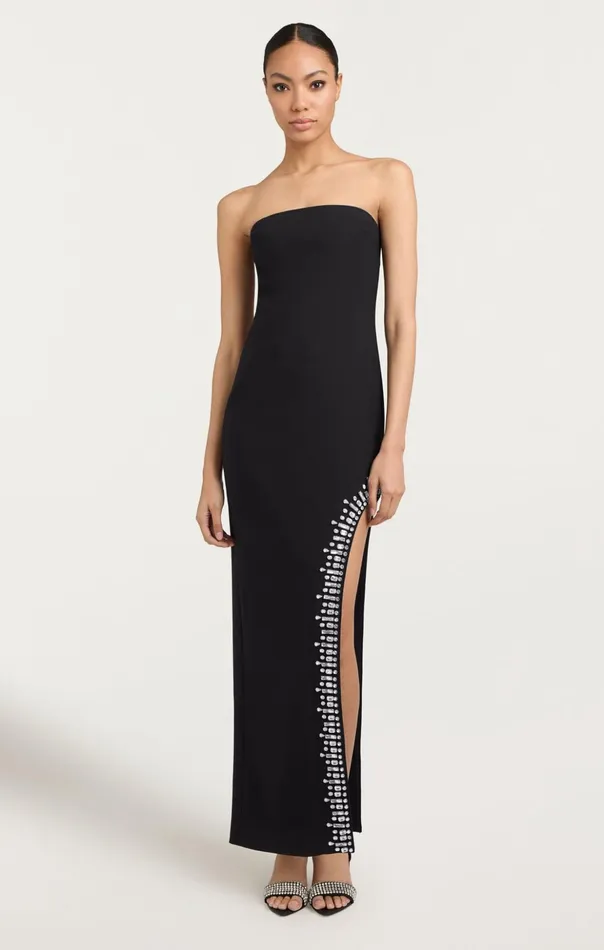 Women Cinq Sept Cocktail and Evening Sammy Gown Black