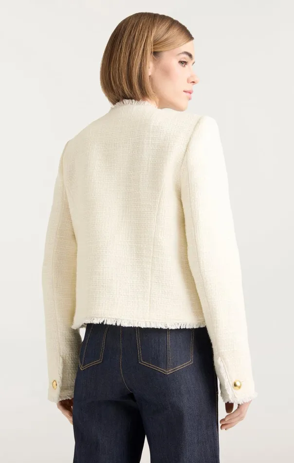 Women Cinq Sept Jackets Christie Jacket Gardenia
