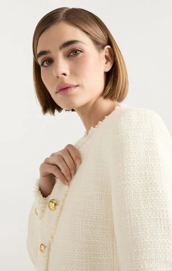 Women Cinq Sept Jackets Christie Jacket Gardenia