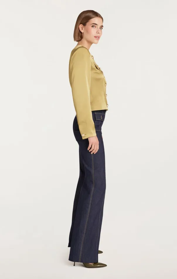 Women Cinq Sept Jackets Rainer Jacket Agave