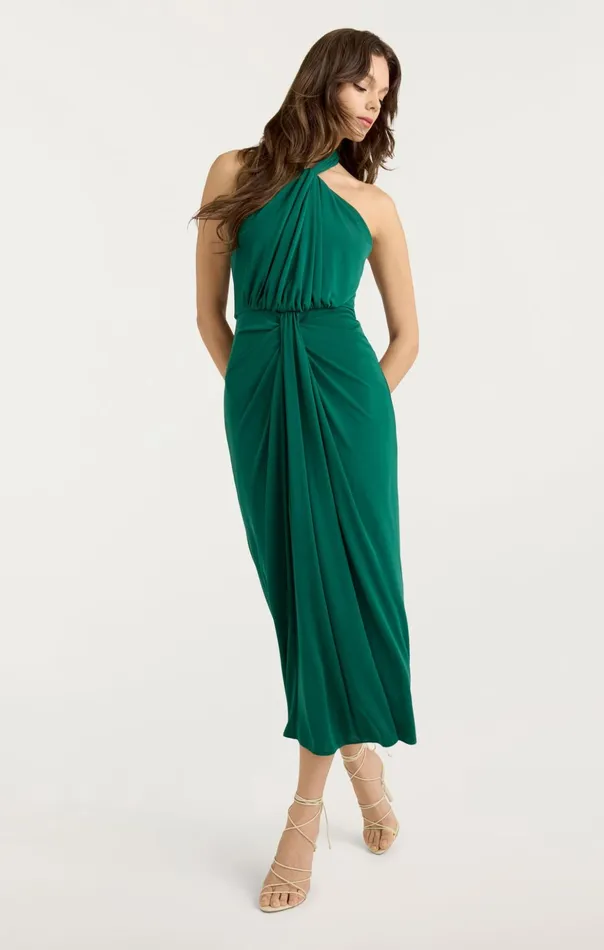 Women Cinq Sept Midi Kaily Dress Malachite
