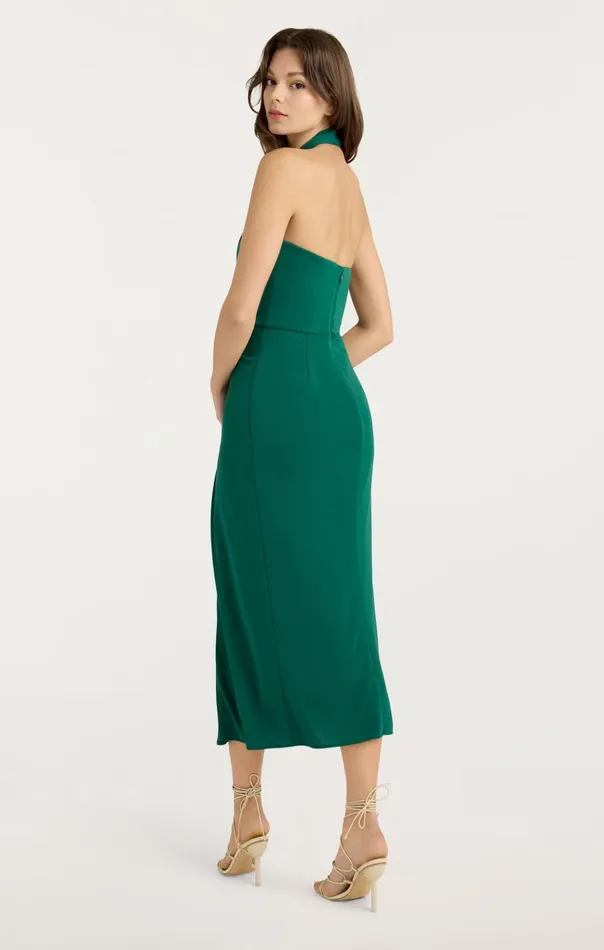Women Cinq Sept Midi Kaily Dress Malachite