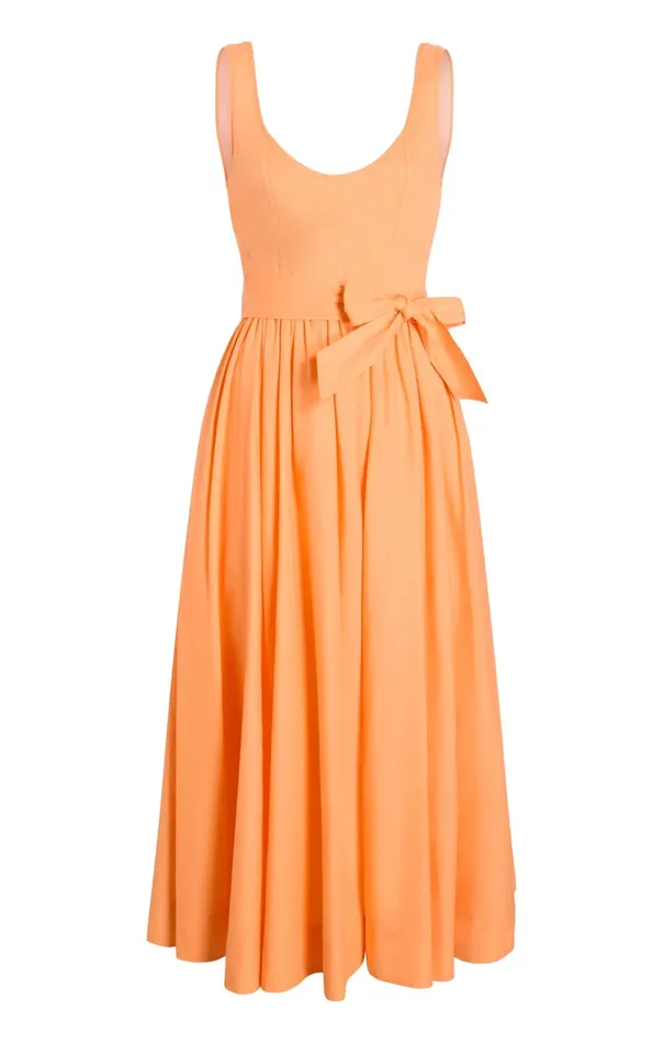 Women Cinq Sept Midi Kilah Dress Marmalade