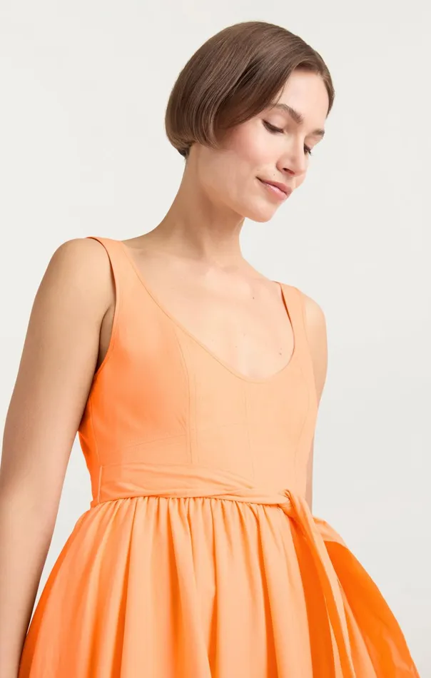 Women Cinq Sept Midi Kilah Dress Marmalade