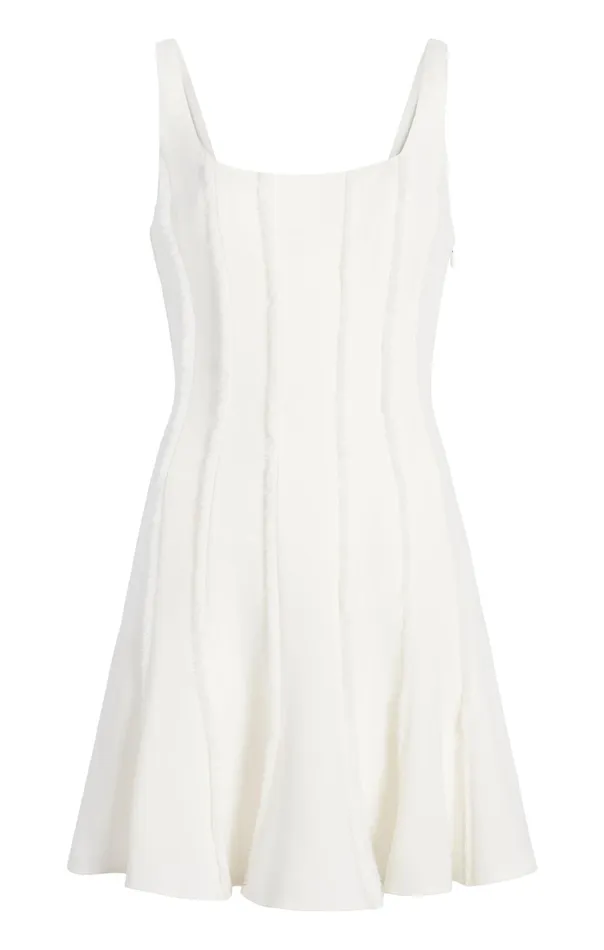 Women Cinq Sept Mini Brantley Dress Ivory
