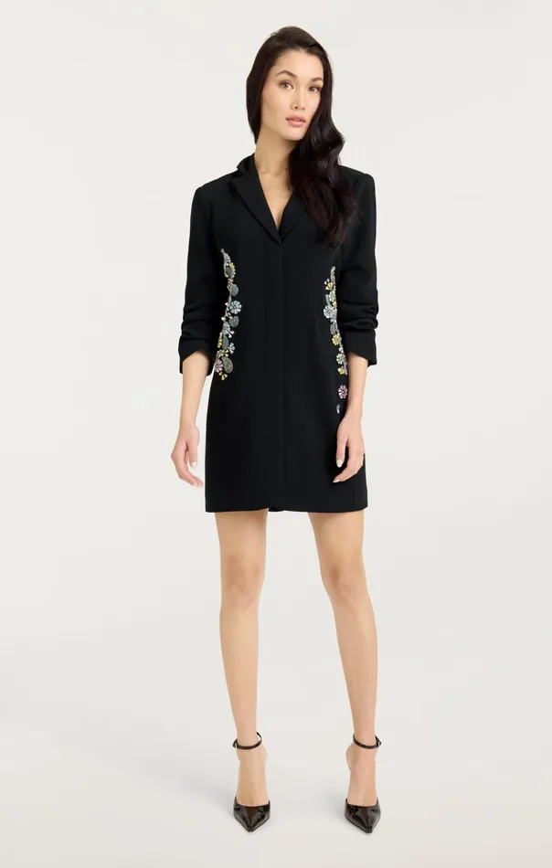 Women Cinq Sept Mini Diamond Daisies Joel Dress Blackmulti