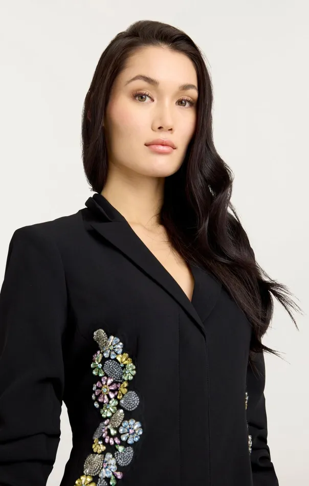 Women Cinq Sept Mini Diamond Daisies Joel Dress Blackmulti