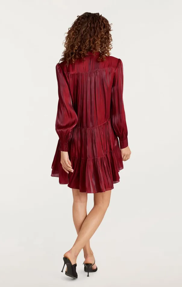 Women Cinq Sept Mini Lilly Dress Rhubarb