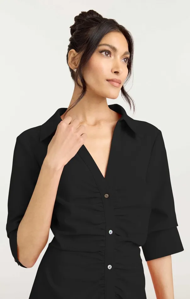 Women Cinq Sept Mini Mini Elina Dress Black