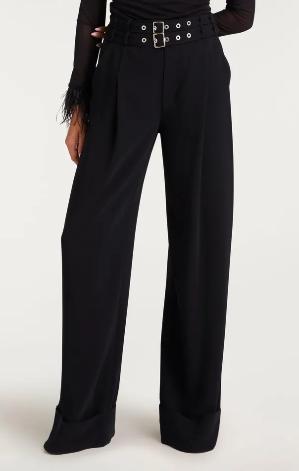 Women Cinq Sept Pants Cortina Pant Black
