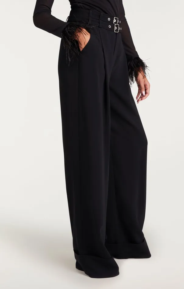 Women Cinq Sept Pants Cortina Pant Black