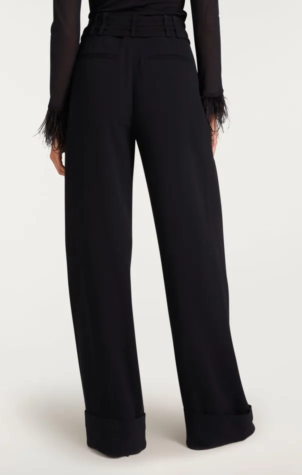 Women Cinq Sept Pants Cortina Pant Black