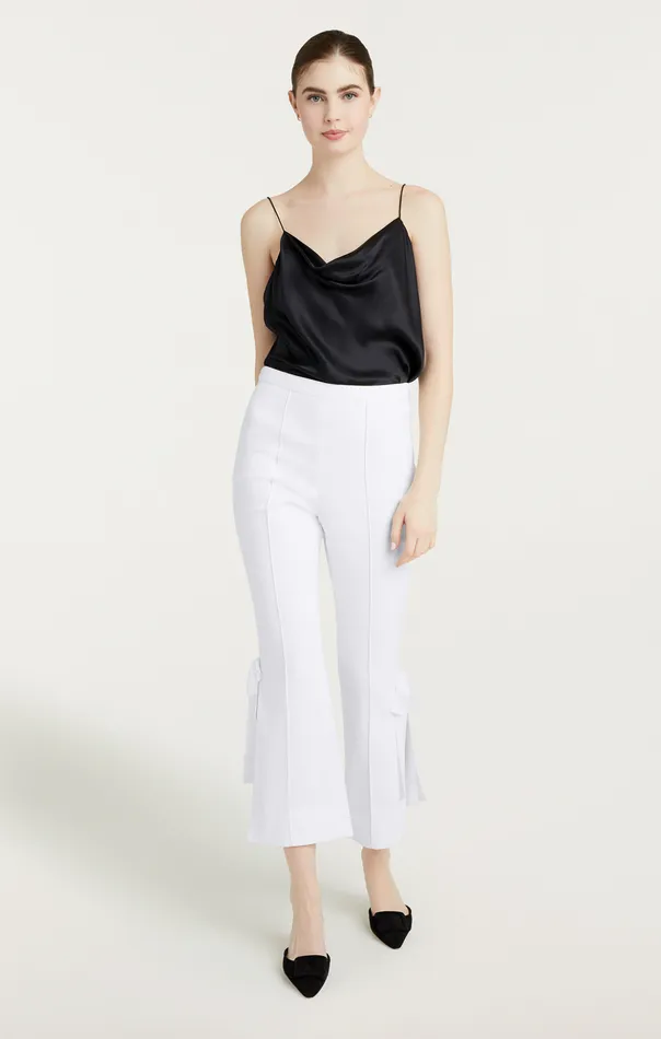 Women Cinq Sept Pants Denim Lou Pant White