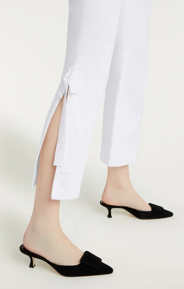 Women Cinq Sept Pants Denim Lou Pant White