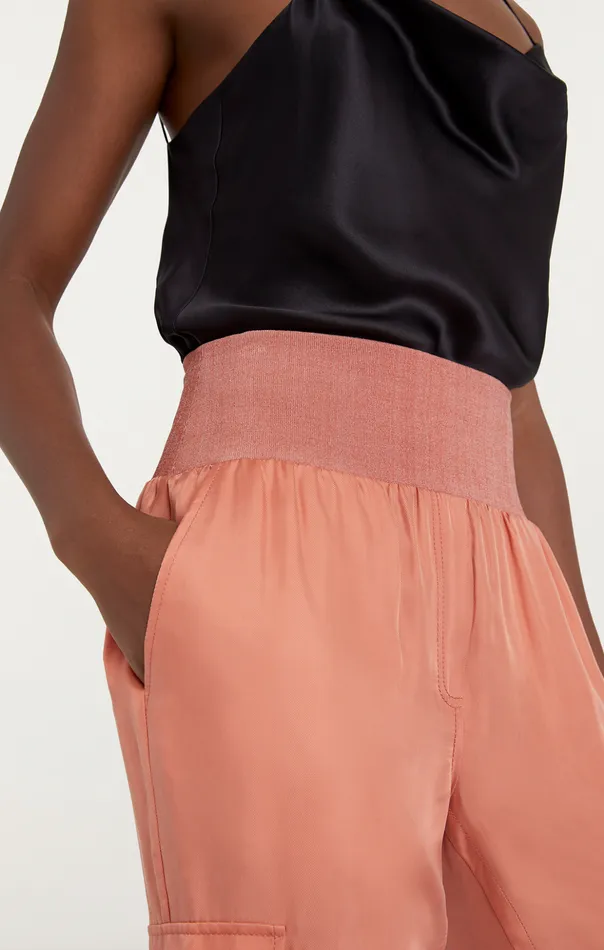 Women Cinq Sept Pants Giles Pant Apricot