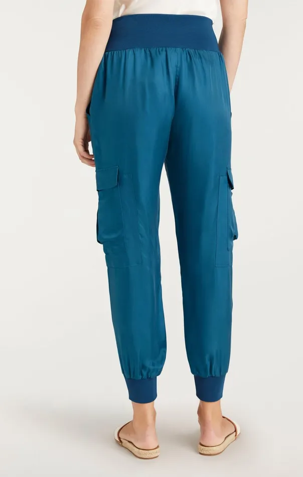 Women Cinq Sept Pants Giles Pant Blue Sapphire