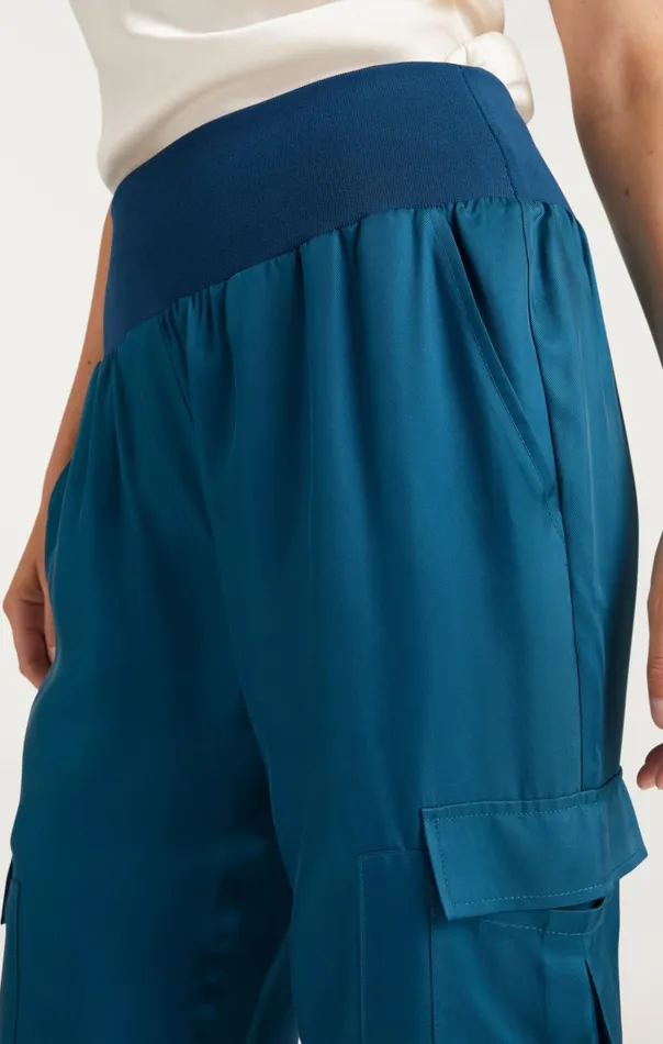 Women Cinq Sept Pants Giles Pant Blue Sapphire