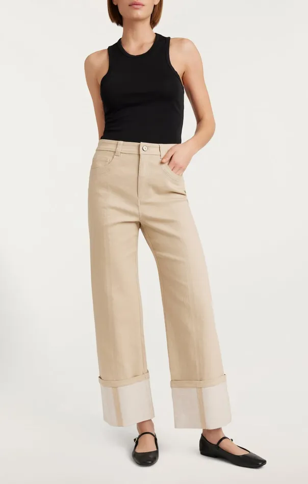 Women Cinq Sept Pants Kaia Pant Khaki