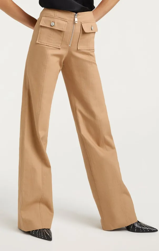 Women Cinq Sept Pants Long Azure Pant Sahara