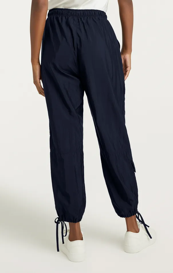 Women Cinq Sept Pants Nitsan Parachute Pant Navy