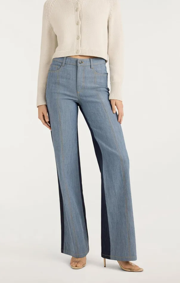 Women Cinq Sept Pants Verona Pant Light Indigoindigo