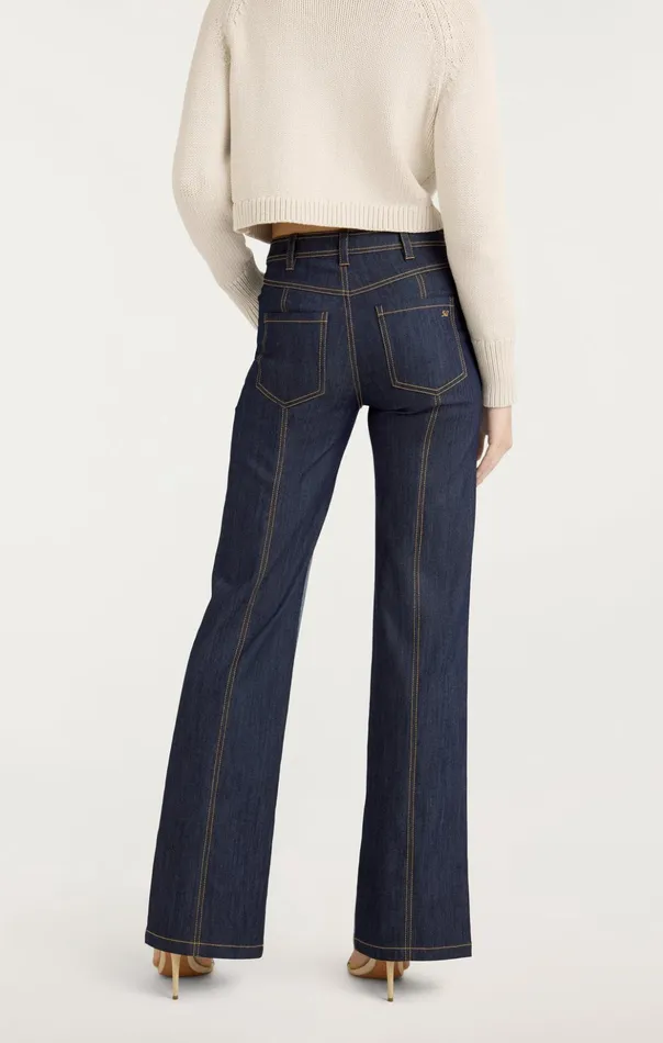 Women Cinq Sept Pants Verona Pant Light Indigoindigo