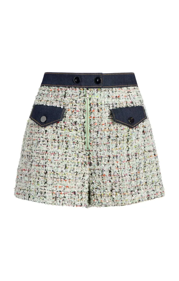 Women Cinq Sept Shorts Anya Boucle Zoe Short Patina Multi