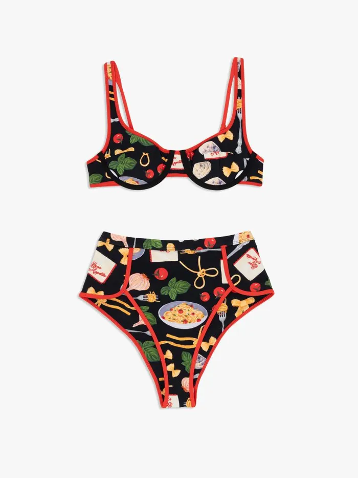 Women Como Top Buon Appetito Black Lisa Says Gah Swim