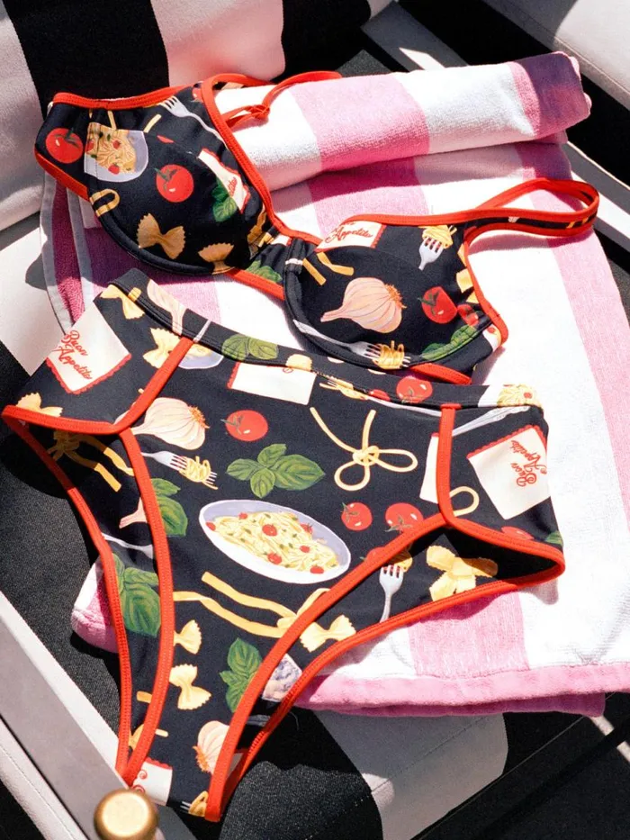 Women Como Top Buon Appetito Black Lisa Says Gah Swim