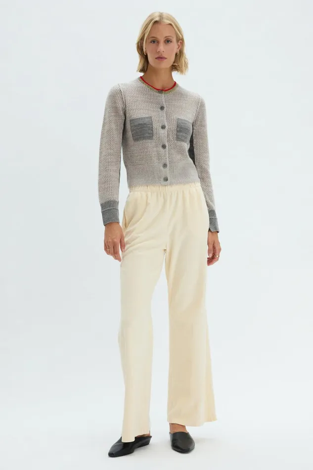 Women Concrete Cashmere Lina Cardigan Raquel Allegra Bottoms