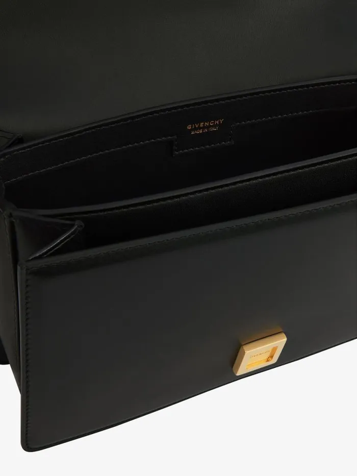 Women Crossbody Bags Givenchy Medium 4G Bag In Leather With Chain Black Women Crossbody Bags Givenchy Medium 4G Bag In Leather With Chain Black