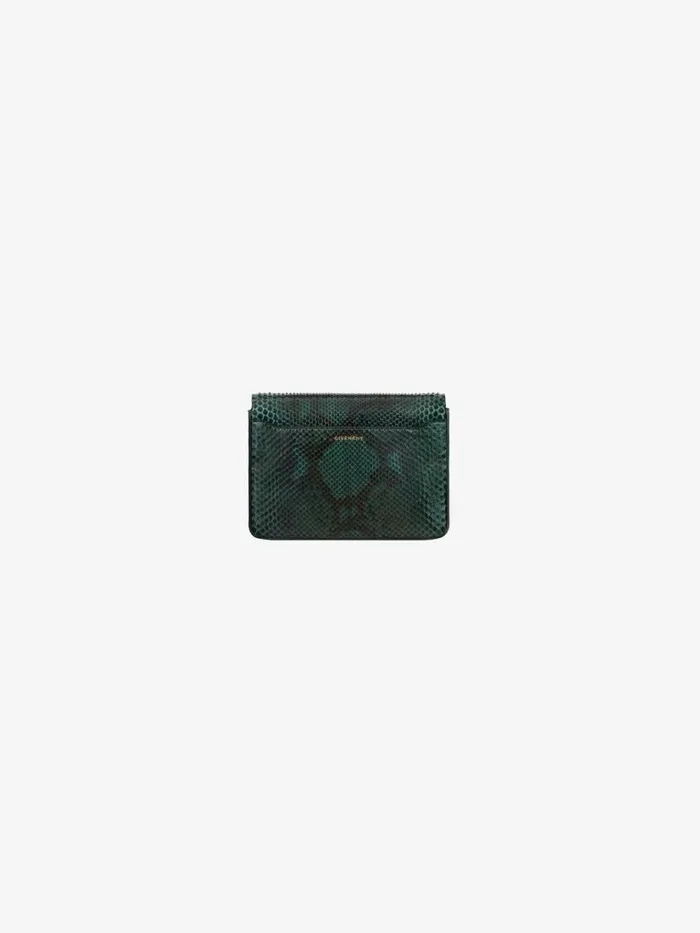 Women Crossbody Bags Givenchy Medium 4G Bag In Python Dark Green Women Crossbody Bags Givenchy Medium 4G Bag In Python Dark Green