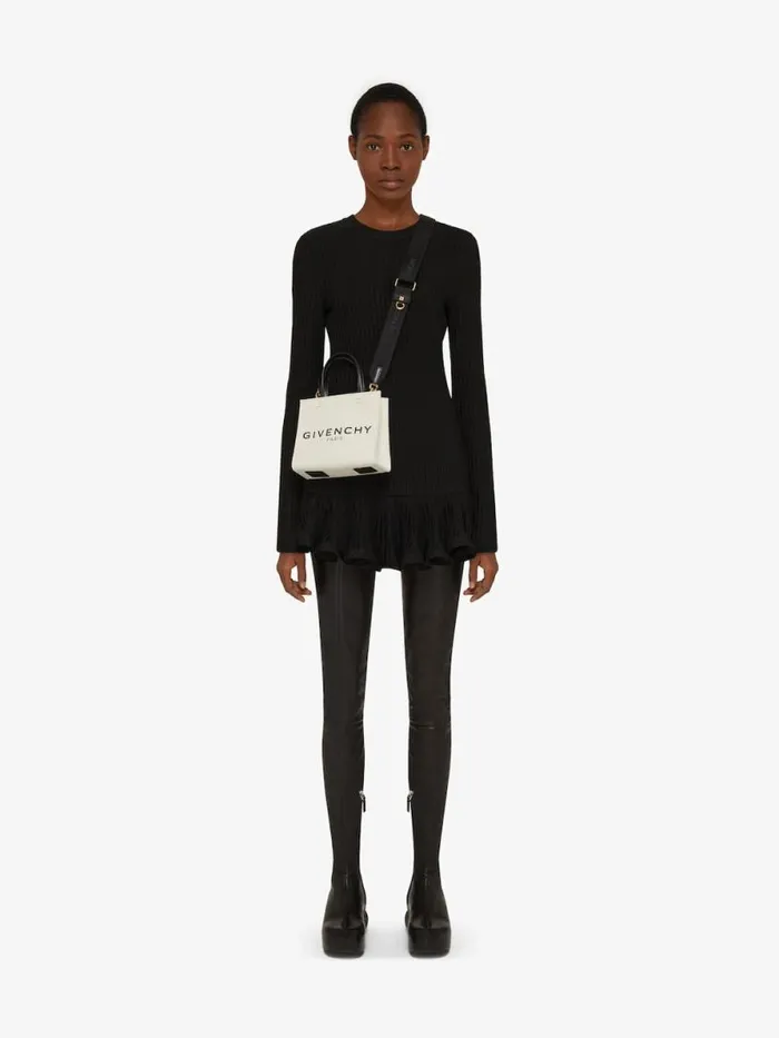 Women Crossbody Bags Givenchy Mini GTote Shopping Bag In Canvas Beigeblack Women Crossbody Bags Givenchy Mini GTote Shopping Bag In Canvas Beigeblack