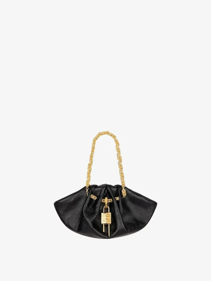Women Crossbody Bags Givenchy Mini Kenny Neo Bag In Leather Black