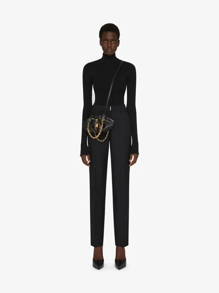 Women Crossbody Bags Givenchy Mini Kenny Neo Bag In Leather Black Women Crossbody Bags Givenchy Mini Kenny Neo Bag In Leather Black