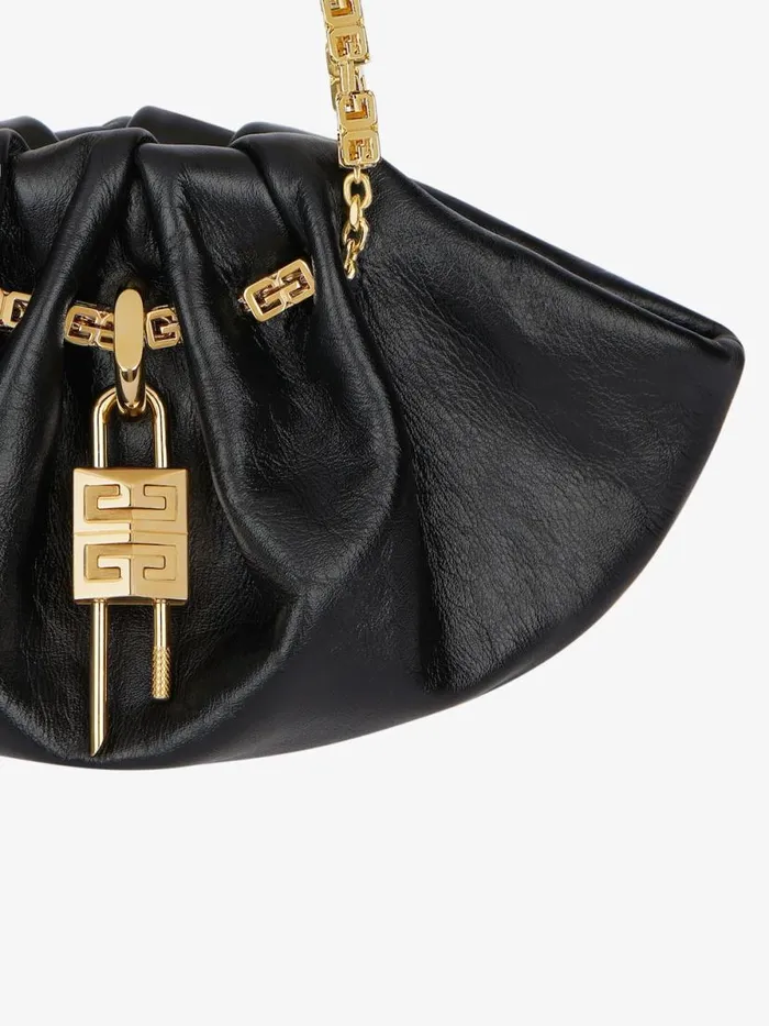 Women Crossbody Bags Givenchy Mini Kenny Neo Bag In Leather Black Women Crossbody Bags Givenchy Mini Kenny Neo Bag In Leather Black