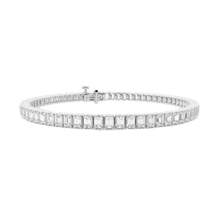 Women Diamonds Badgley Mischka Eternity Diamond Bracelet