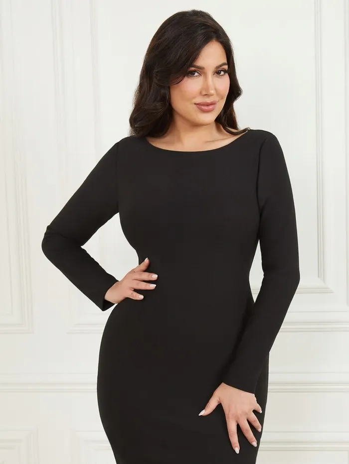 Women Dresses and Jumpsuits GUESS Mimi Pencil Dress Black Women Dresses and Jumpsuits GUESS Mimi Pencil Dress Black