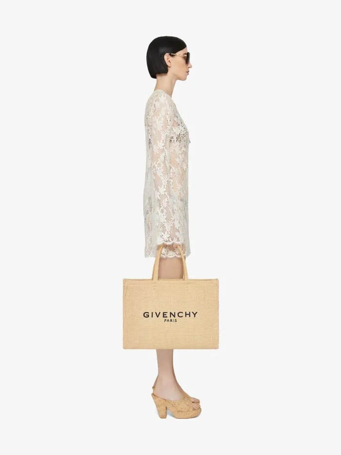 Women Dresses Givenchy Dress In Lace With 4G Detail Ecru