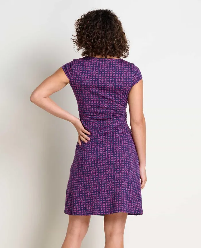 Women Dresses Toad and Co Rosemarie Dress Midnight Geo Print