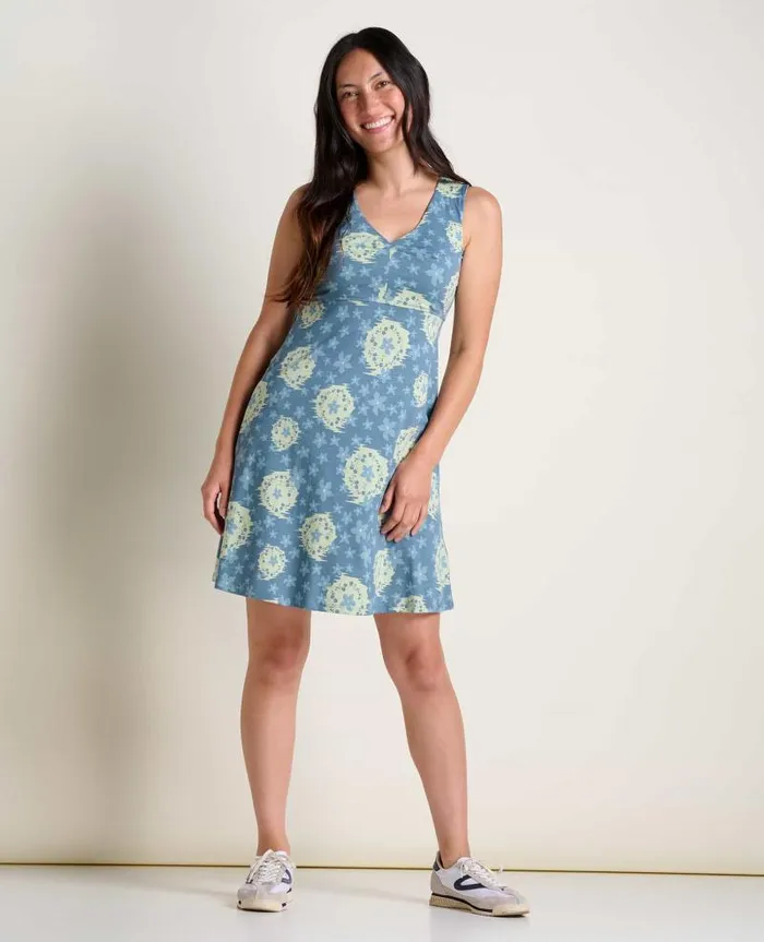 Women Dresses Toad and Co Rosemarie Sleeveless Dress North Shore Speedy Print