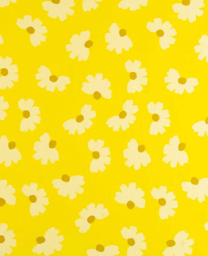 Women Dresses Toad and Co Rosemarie Sleeveless Dress Sulphur Half Daisy Print