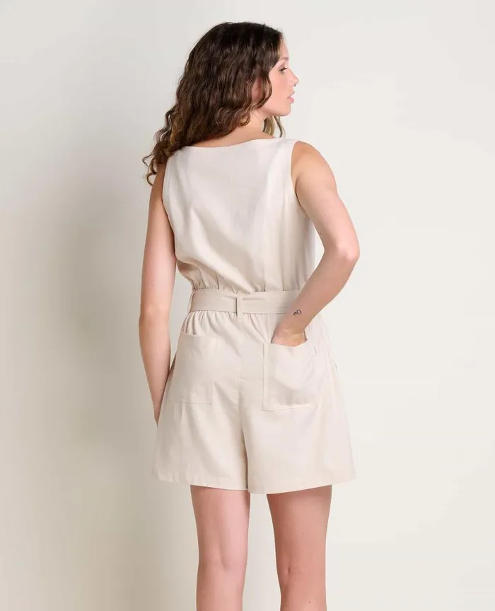 Women Dresses Toad and Co Tarn Romper Oatmeal