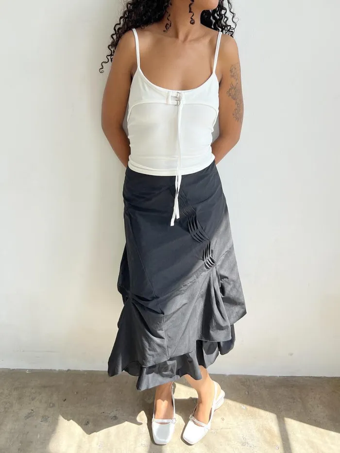 Women Eliza Top White Lisa Says Gah Sleeveless Tops