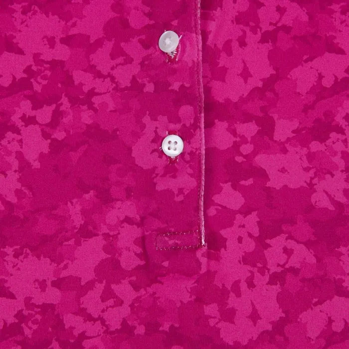Women Enya Printed Polo SS Cranberry KJUS Polos