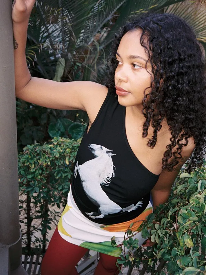 Women Equestrian Tank Horse Lisa Says Gah Sleeveless Tops