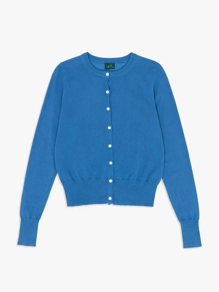 Women Erin Cardigan Cobalt Lisa Says Gah Tops