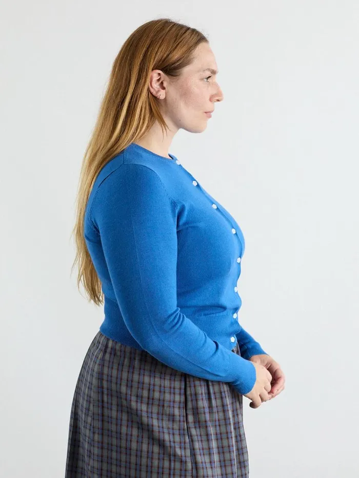 Women Erin Cardigan Cobalt Lisa Says Gah Tops