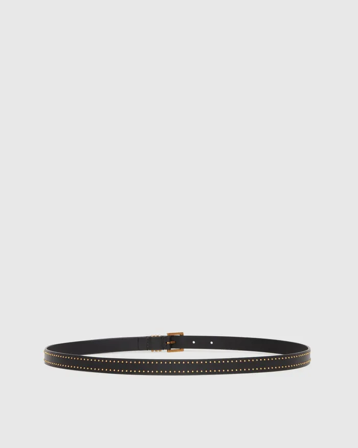 Women Exclusive Aniya Belt 8211 Black Leather Shop Belts PAIGE Women Exclusive Aniya Belt 8211 Black Leather Shop Belts PAIGE