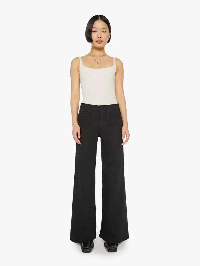 Women Flare Mother Denim Petites The Lil039 Twister Sneak Wash Pitch